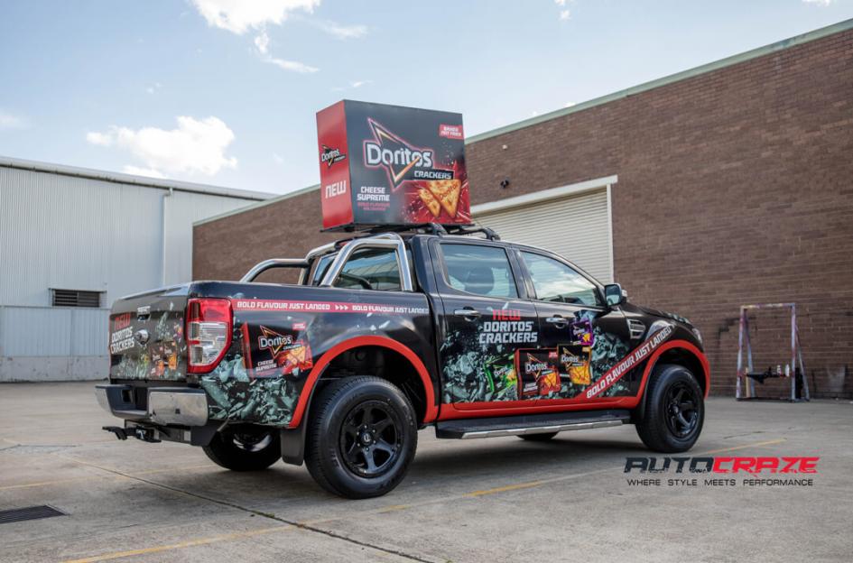 FORD RANGER RIPPER MATTE BLACK